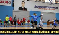 Denizin kızları nefes kesen maçta Üsküdar'ı devirdi