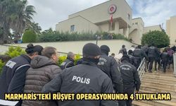Marmaris’teki rüşvet operasyonunda 4 tutuklama
