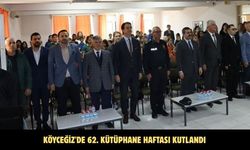 Köyceğiz'de 62. Kütüphane Haftası kutlandı