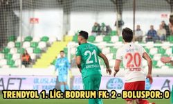 Trendyol 1. Lig: Bodrum FK: 2 - Boluspor: 0