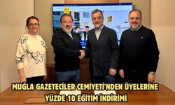 Muğla Gazeteciler Cemiyeti'nden Üyelerine Yüzde 10 Eğitim İndirimi