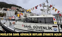 Muğla'da Sahil Güvenlik botları ziyarete açıldı