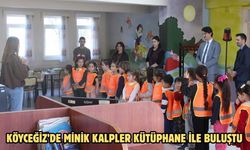 Köyceğiz’de minik kalpler kütüphane ile buluştu