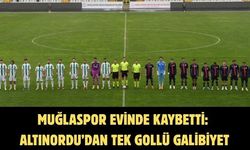 Muğlaspor Evinde Kaybetti: Altınordu’dan Tek Gollü Galibiyet