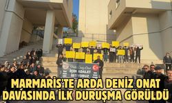 Marmaris'te Arda Deniz Onat davasında ilk duruşma görüldü