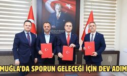 Muğla’da sporun geleceği için dev adım