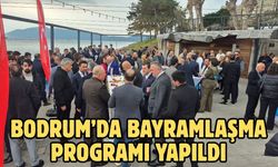 Bodrum’da bayramlaşma programı yapıldı