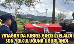 Yatağan'da Kıbrıs Gazisi Yelaldı son yolculuğuna uğurlandı