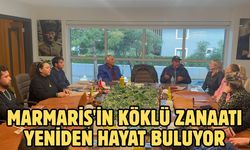 Marmaris'in köklü zanaatı yeniden hayat buluyor