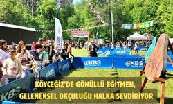 Köyceğiz’de gönüllü eğitmen, geleneksel okçuluğu halka sevdiriyor