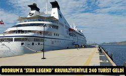 Bodrum'a "Star Legend" kruvaziyeriyle 240 turist geldi