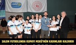 Salon Futbolunda Kupayı MSKÜ’nün Kadınları Kaldırdı