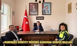 Marmaris Emniyet Müdürü Karaman göreve başladı