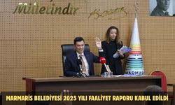 Marmaris Belediyesi 2025 yılı Faaliyet Raporu kabul edildi