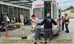 Bodrum açıklarında göçmen botu faciası: Ölü sayısı 19'a yükseldi