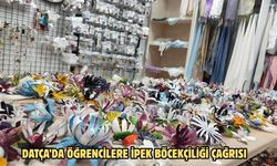 Datça’da öğrencilere ipek böcekçiliği çağrısı