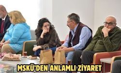 MSKÜ’den anlamlı ziyaret