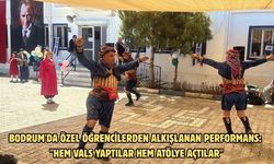 Bodrum'da özel öğrencilerden alkışlanan performans: "Hem vals yaptılar hem atölye açtılar"