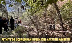 Fethiye'de uçurumdan düşen kişi hayatını kaybetti