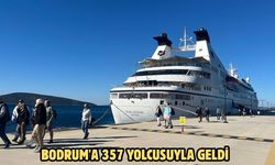 Bodrum'a 357 yolcusuyla geldi