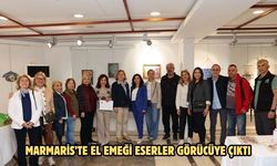 Marmaris’te el emeği eserler görücüye çıktı