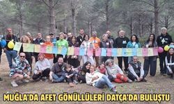 Muğla’da afet gönüllüleri Datça’da buluştu