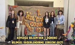Köyceğiz BİLSEM'den 3 öğrenci bilimsel değerlendirme sürecini geçti