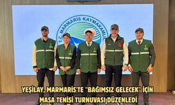 Yeşilay, Marmaris'te "Bağımsız Gelecek" için masa tenisi turnuvası düzenledi