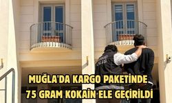 Muğla'da kargo paketinde 75 gram kokain ele geçirildi