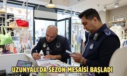 Uzunyalı’da sezon mesaisi başladı