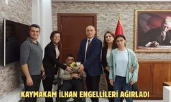Kaymakam İlhan engellileri ağırladı