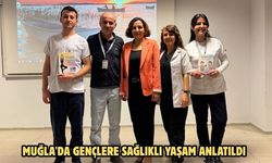 Muğla'da gençlere sağlıklı yaşam anlatıldı