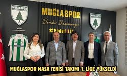 Muğlaspor Masa Tenisi takımı 1. Lige yükseldi