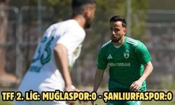 TFF 2. Lig: Muğlaspor:0 - Şanlıurfaspor:0