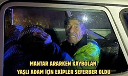 Mantar ararken kaybolan yaşlı adam için ekipler seferber oldu