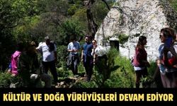 KÜLTÜR VE DOĞA YÜRÜYÜŞLERİ DEVAM EDİYOR