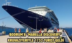 Bodrum'a "Marella Discovery" kruvaziyeriyle 1752 turist geldi