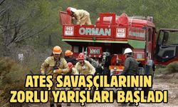 Ateş savaşçılarının zorlu yarışları başladı