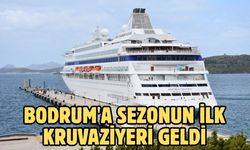 Bodrum'a sezonun ilk kruvaziyeri geldi