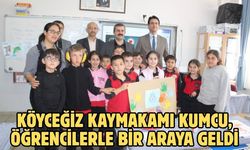 Köyceğiz Kaymakamı Kumcu, öğrencilerle bir araya geldi