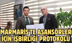 Marmaris'te asansörler için işbirliği protokolü