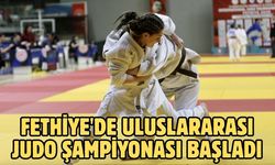 Fethiye'de Uluslararası Judo Şampiyonası başladı