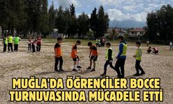 Muğla'da öğrenciler bocce turnuvasında mücadele etti