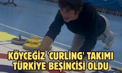 Köyceğiz 'Curling' takımı Türkiye beşincisi oldu