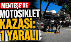 Menteşe’de motosiklet kazası: 1 yaralı