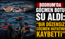 Bodrum'da göçmen botu su aldı: "Bir düzensiz göçmen hayatını kaybetti"
