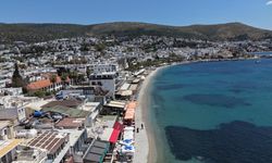 Bodrum'da Kumbahçe sahilinde düzenleme yapıldı