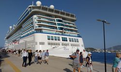 Bodrum’a kruvaziyer ile 1142 yolcu geldi