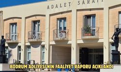 Bodrum Adliyesi’nin faaliyet raporu açıklandı