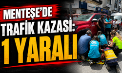 Menteşe’de trafik kazası: 1 yaralı